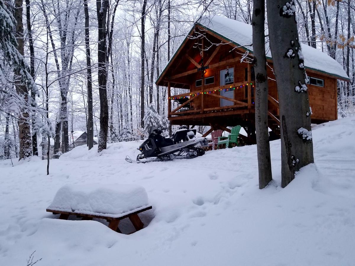 Les Cabines Nordik Des Piles Villa Saint-Jean-des Piles Kültér fotó