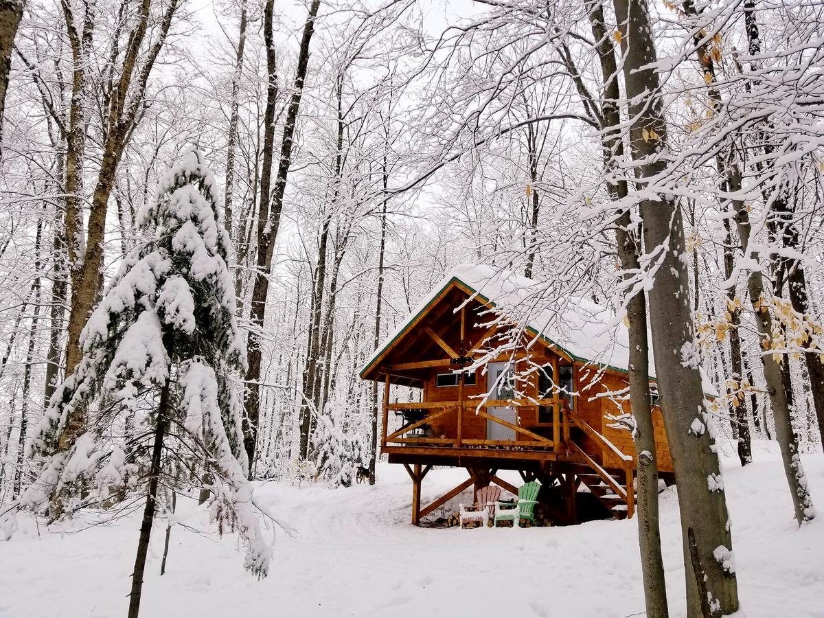 Les Cabines Nordik Des Piles Villa Saint-Jean-des Piles Kültér fotó