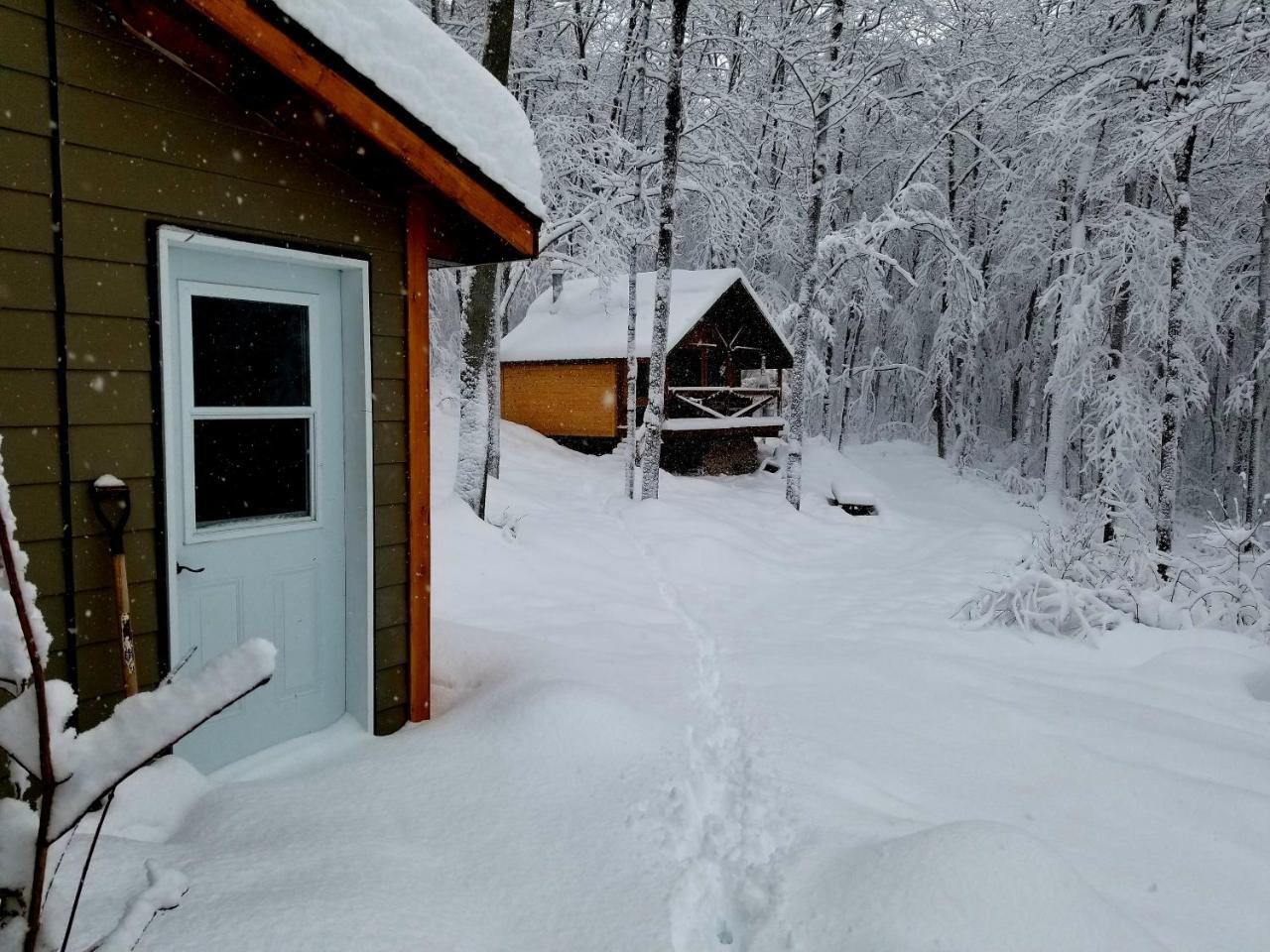 Les Cabines Nordik Des Piles Villa Saint-Jean-des Piles Kültér fotó