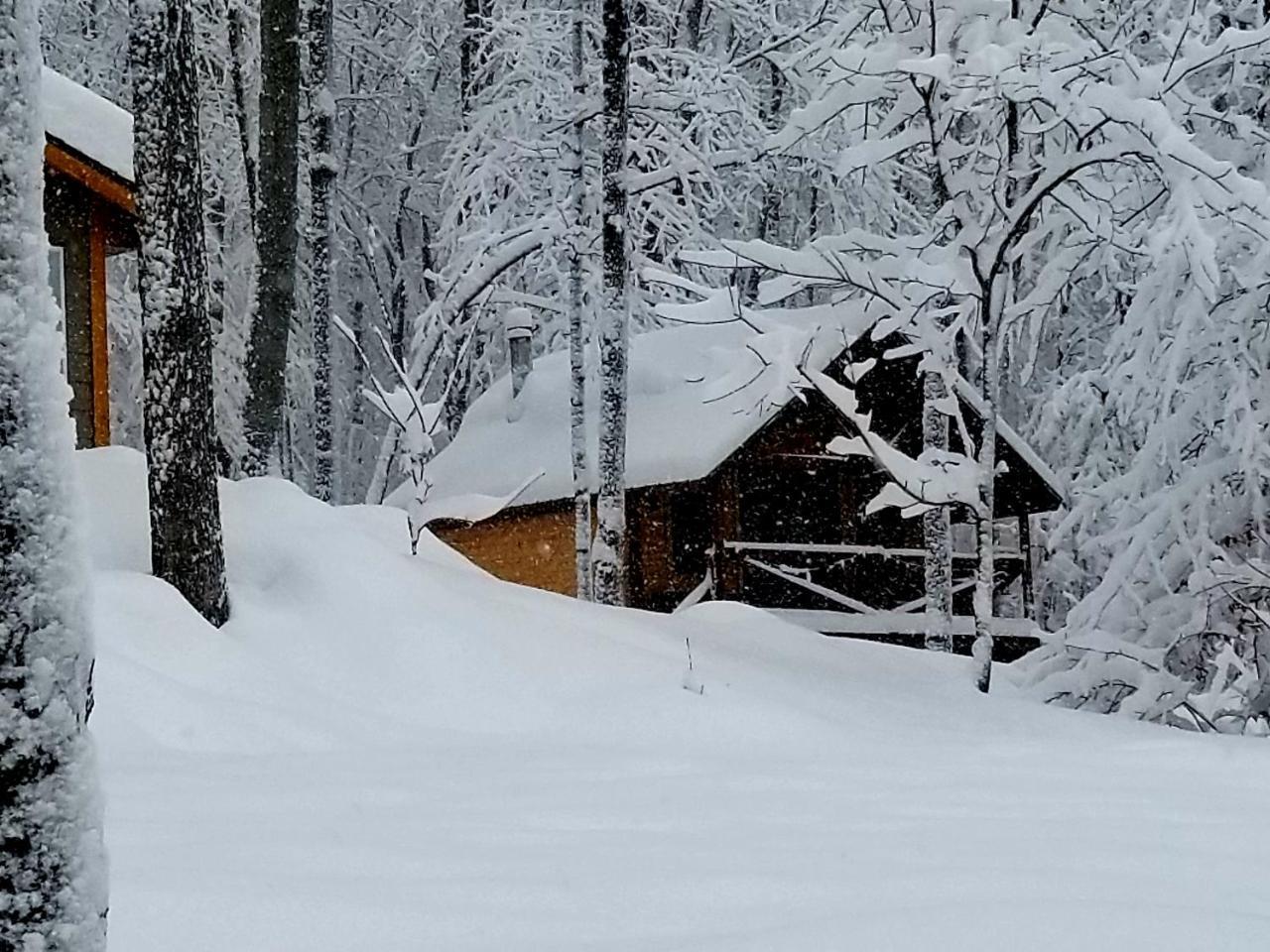 Les Cabines Nordik Des Piles Villa Saint-Jean-des Piles Kültér fotó