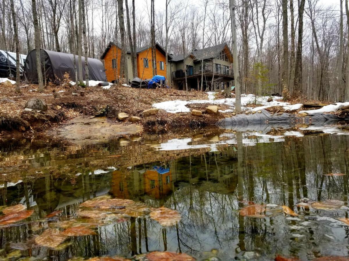 Les Cabines Nordik Des Piles Villa Saint-Jean-des Piles Kültér fotó