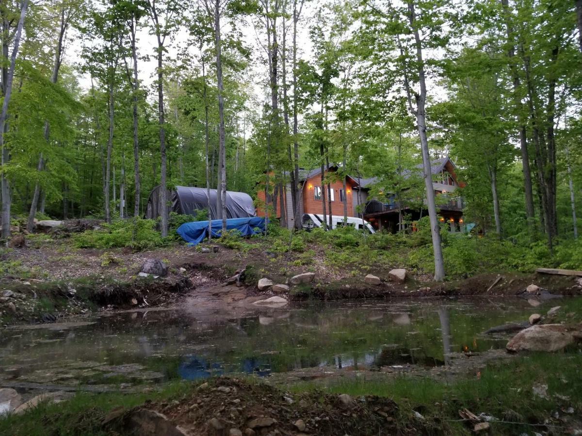 Les Cabines Nordik Des Piles Villa Saint-Jean-des Piles Kültér fotó